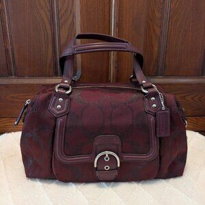 Coach Campbell Signature Legacy Bordeaux